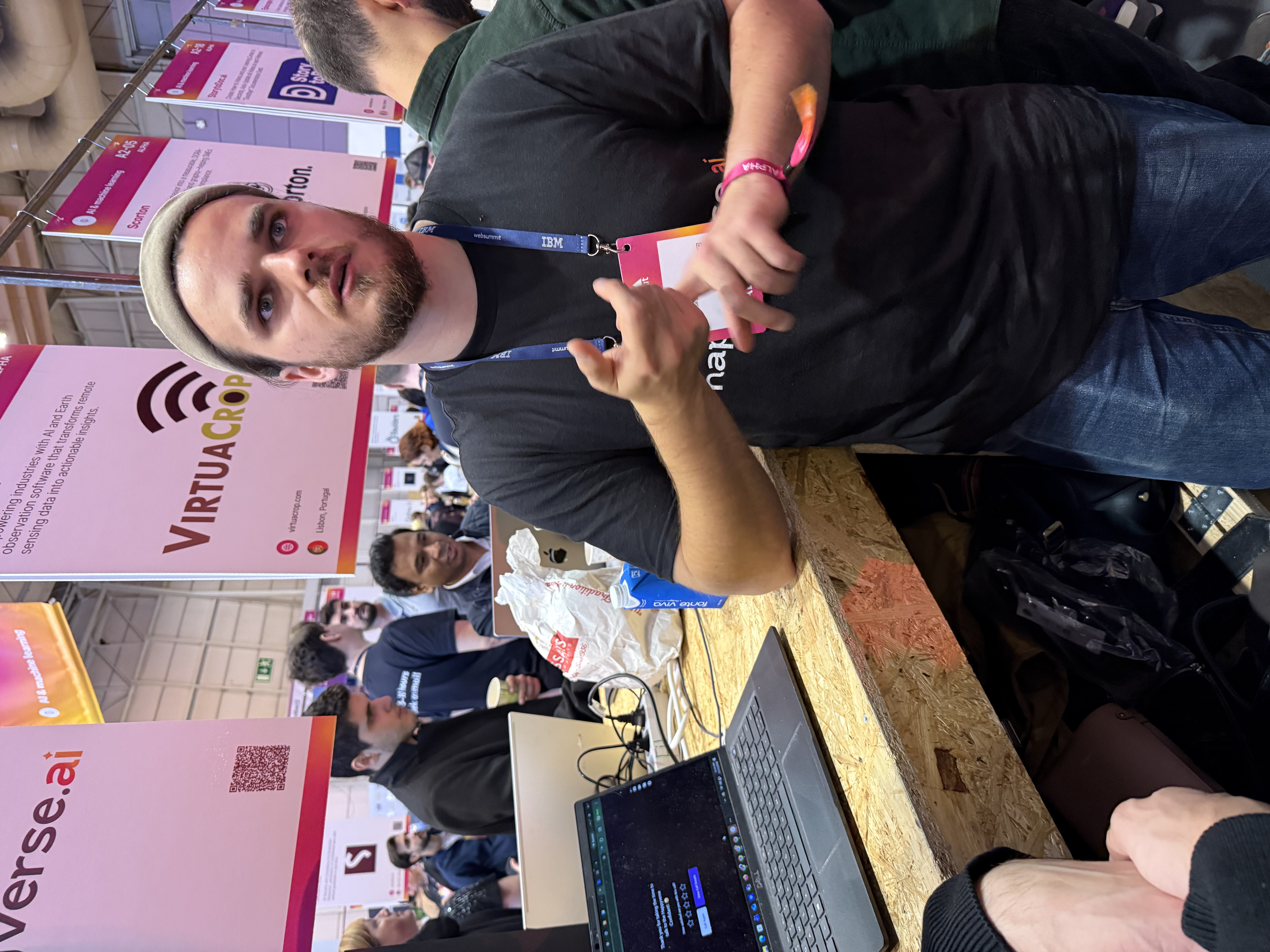 Happyverse team at Web Summit